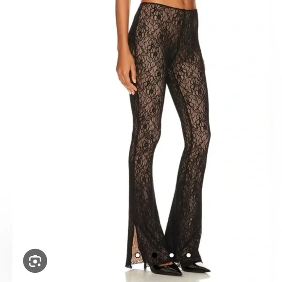 🖤Gorgeous LOBA Carmen Pants in Black Lace- Size Small - Picture 4 of 5